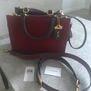 Coach bag- new condition - Rogue 25 in colorblock
